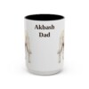 15oz Akbash Dog Dad Mug, Vintage Sketch Coffee Mug, Dog Dad Gift