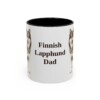 11oz Finnish Lapphund Dog Dad Mug, Vintage Sketch Coffee Mug, Dog Dad Gift