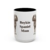 15oz Boykin Spaniel Dog Mom Mug, Vintage Sketch Coffee Mug, Dog Mom Gift