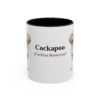 11oz Cockapoo Latin Mug, Vintage Dog Coffee Mug, Dog Lover Gift