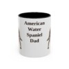 11oz American Water Spaniel Dog Dad Mug, Vintage Sketch Coffee Mug, Dog Dad Gift