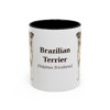 11oz Brazilian Terrier Latin Mug, Vintage Dog Coffee Mug, Dog Lover Gift