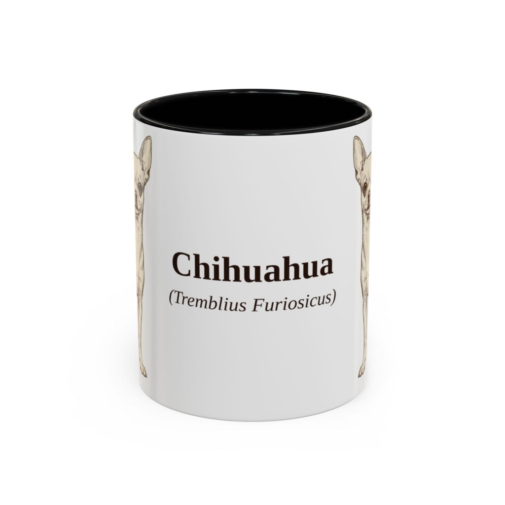9891492052917593623_2048.jpeg 11oz Chihuahua Latin Mug, Vintage Dog Coffee Mug, Dog Lover Gift