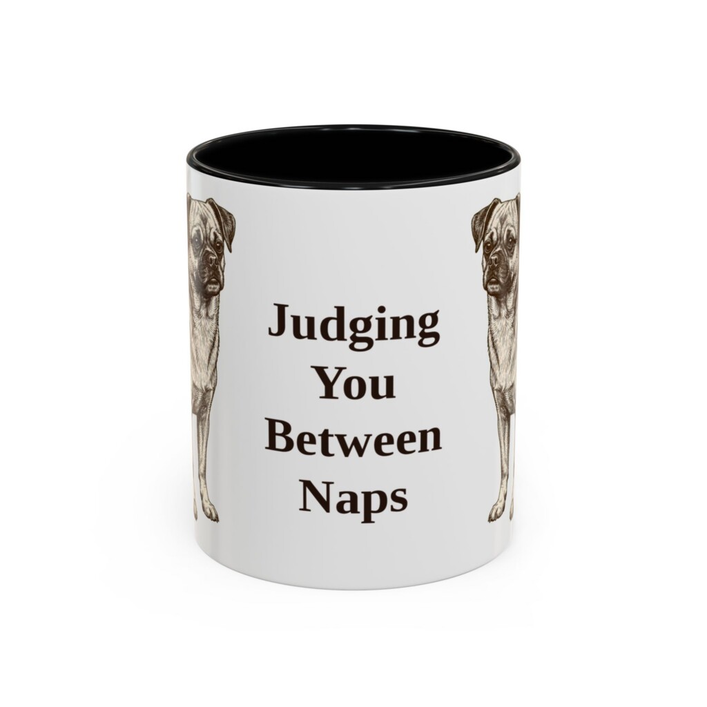 11oz Funny Chug Mug, Vintage Dog Coffee Mug, Dog Lover Gift