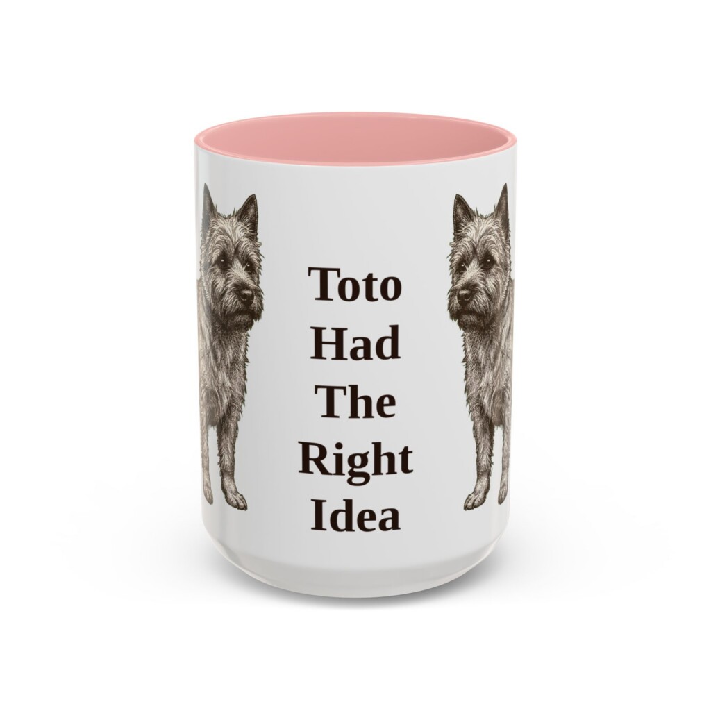 9990970096389111727_2048.jpeg 15oz Funny Cairn Terrier Mug, Vintage Dog Coffee Mug, Dog Lover Gift