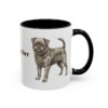 11oz Affenpinscher Mug, Vintage Dog Portrait Coffee Mug, Dog Lover Gift