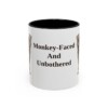 11oz Funny Affenpinscher Mug, Monkey-Faced And Unbothered, Vintage Dog Coffee Mug, Dog Lover Gift