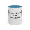 11oz Funny Affenpinscher Mug, Monkey-Faced And Unbothered, Vintage Dog Coffee Mug, Dog Lover Gift