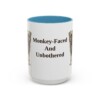 15oz Funny Affenpinscher Mug, Monkey-Faced And Unbothered, Vintage Dog Coffee Mug, Dog Lover Gift