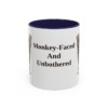 11oz Funny Affenpinscher Mug, Monkey-Faced And Unbothered, Vintage Dog Coffee Mug, Dog Lover Gift