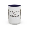 15oz Funny Affenpinscher Mug, Monkey-Faced And Unbothered, Vintage Dog Coffee Mug, Dog Lover Gift