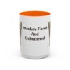 15oz Funny Affenpinscher Mug, Monkey-Faced And Unbothered, Vintage Dog Coffee Mug, Dog Lover Gift