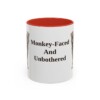 11oz Funny Affenpinscher Mug, Monkey-Faced And Unbothered, Vintage Dog Coffee Mug, Dog Lover Gift
