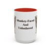 15oz Funny Affenpinscher Mug, Monkey-Faced And Unbothered, Vintage Dog Coffee Mug, Dog Lover Gift