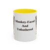 11oz Funny Affenpinscher Mug, Monkey-Faced And Unbothered, Vintage Dog Coffee Mug, Dog Lover Gift
