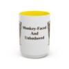 15oz Funny Affenpinscher Mug, Monkey-Faced And Unbothered, Vintage Dog Coffee Mug, Dog Lover Gift