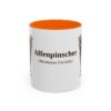 11oz Affenpinscher Latin Mug, Affenpinscher, Vintage Dog Coffee Mug, Dog Lover Gift