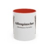 11oz Affenpinscher Latin Mug, Affenpinscher, Vintage Dog Coffee Mug, Dog Lover Gift