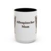 affenpinscher-mug-mom-black-front-3 15oz Affenpinscher Dog Mom Mug, Vintage Sketch Coffee Mug, Dog Mom Gift