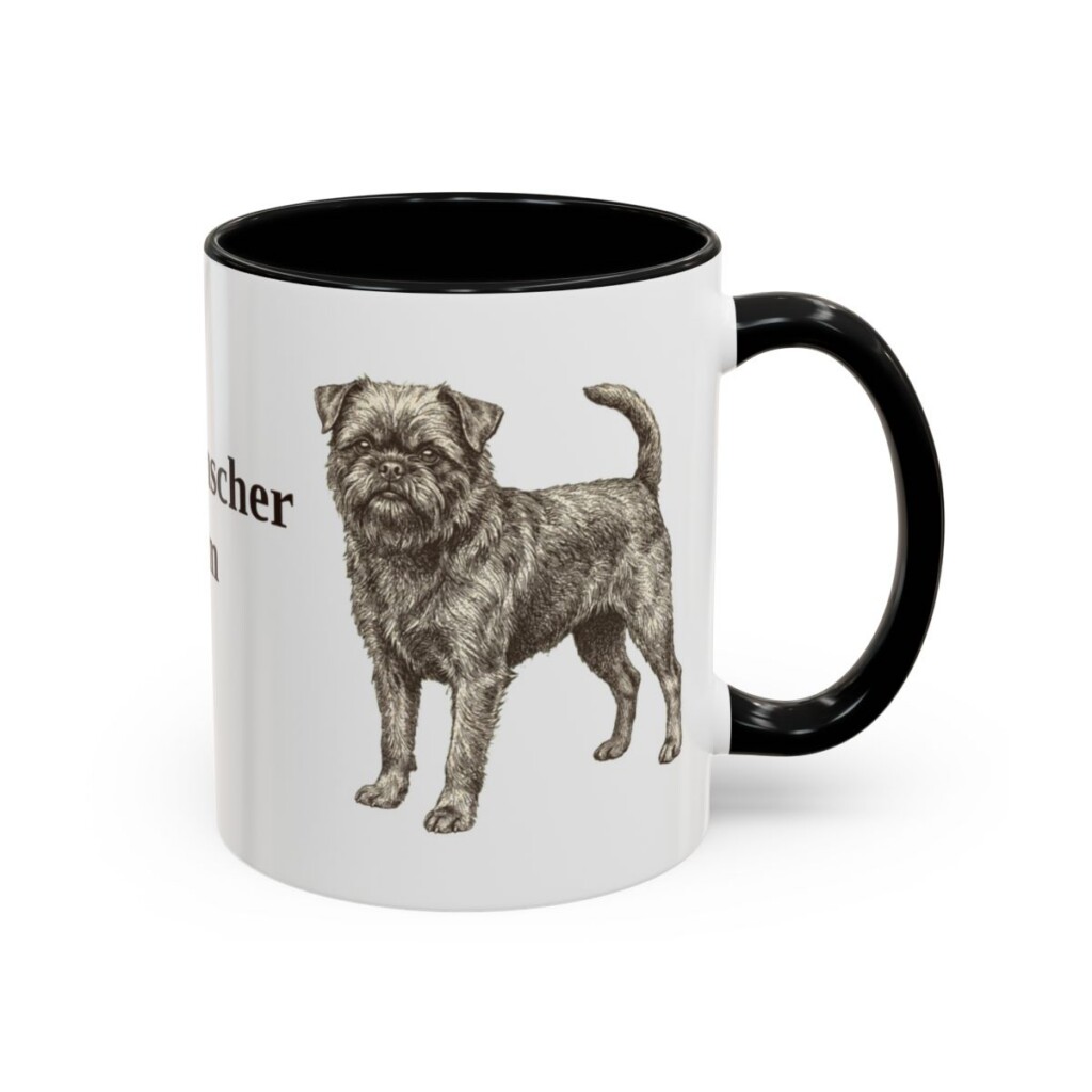 11oz Affenpinscher Dog Mom Mug, Vintage Sketch Coffee Mug, Dog Mom Gift