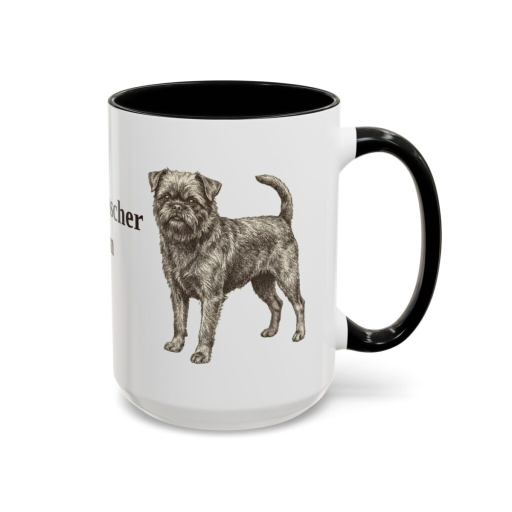 affenpinscher-mug-mom-black-right-3 15oz Affenpinscher Dog Mom Mug, Vintage Sketch Coffee Mug, Dog Mom Gift