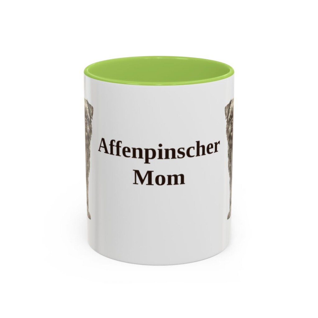 11oz Affenpinscher Dog Mom Mug, Vintage Sketch Coffee Mug, Dog Mom Gift