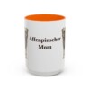 affenpinscher-mug-mom-orange-3 15oz Affenpinscher Dog Mom Mug, Vintage Sketch Coffee Mug, Dog Mom Gift