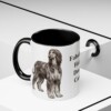 11oz Funny Afghan Hound Mug, Fabulous Hair, Don't Care, Vintage Dog Coffee Mug, Dog Lover Gift
