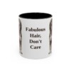 11oz Funny Afghan Hound Mug, Fabulous Hair, Don't Care, Vintage Dog Coffee Mug, Dog Lover Gift