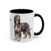 11oz Funny Afghan Hound Mug, Fabulous Hair, Don't Care, Vintage Dog Coffee Mug, Dog Lover Gift