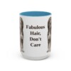 15oz Funny Afghan Hound Mug, Fabulous Hair, Don't Care, Vintage Dog Coffee Mug, Dog Lover Gift