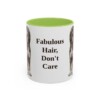 11oz Funny Afghan Hound Mug, Fabulous Hair, Don't Care, Vintage Dog Coffee Mug, Dog Lover Gift