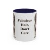 11oz Funny Afghan Hound Mug, Fabulous Hair, Don't Care, Vintage Dog Coffee Mug, Dog Lover Gift