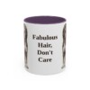 11oz Funny Afghan Hound Mug, Fabulous Hair, Don't Care, Vintage Dog Coffee Mug, Dog Lover Gift