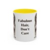 11oz Funny Afghan Hound Mug, Fabulous Hair, Don't Care, Vintage Dog Coffee Mug, Dog Lover Gift