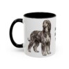 11oz Afghan Hound Dog Mom Mug, Vintage Sketch Coffee Mug, Dog Mom Gift