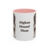 11oz Afghan Hound Dog Mom Mug, Vintage Sketch Coffee Mug, Dog Mom Gift