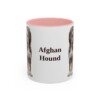 11oz Afghan Hound Mug, Vintage Dog Portrait Coffee Mug, Dog Lover Gift