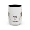 airedale-terrier-mug-humor-black-front-3 15oz Funny Airedale Terrier Mug, King Of Terriers, Vintage Dog Coffee Mug, Dog Lover Gift