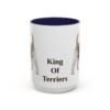 airedale-terrier-mug-humor-navy-3 15oz Funny Airedale Terrier Mug, King Of Terriers, Vintage Dog Coffee Mug, Dog Lover Gift