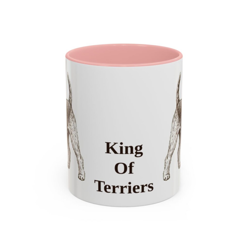 11oz Funny Airedale Terrier Mug, King Of Terriers, Vintage Dog Coffee Mug, Dog Lover Gift