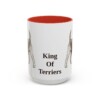 airedale-terrier-mug-humor-red-3 15oz Funny Airedale Terrier Mug, King Of Terriers, Vintage Dog Coffee Mug, Dog Lover Gift
