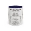 Airedale Terrier Writeup Shirt, Vintage Dog Sketch Tee, Dog Writeup Gift