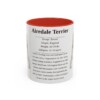 Airedale Terrier Writeup Shirt, Vintage Dog Sketch Tee, Dog Writeup Gift