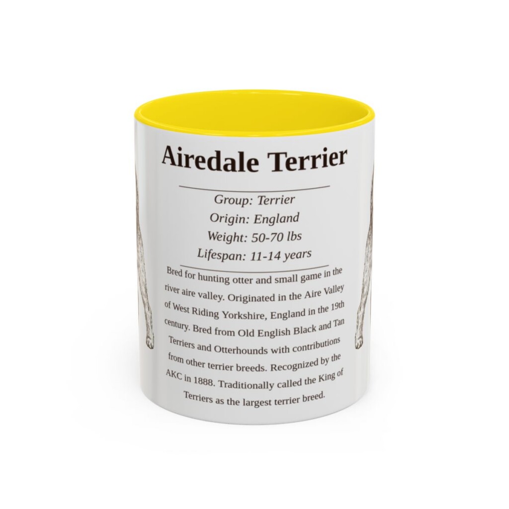 Airedale Terrier Writeup Shirt, Vintage Dog Sketch Tee, Dog Writeup Gift