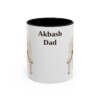 11oz Akbash Dog Dad Mug, Vintage Sketch Coffee Mug, Dog Dad Gift