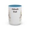 15oz Akbash Dog Dad Mug, Vintage Sketch Coffee Mug, Dog Dad Gift