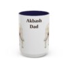15oz Akbash Dog Dad Mug, Vintage Sketch Coffee Mug, Dog Dad Gift