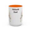 15oz Akbash Dog Dad Mug, Vintage Sketch Coffee Mug, Dog Dad Gift