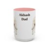 15oz Akbash Dog Dad Mug, Vintage Sketch Coffee Mug, Dog Dad Gift